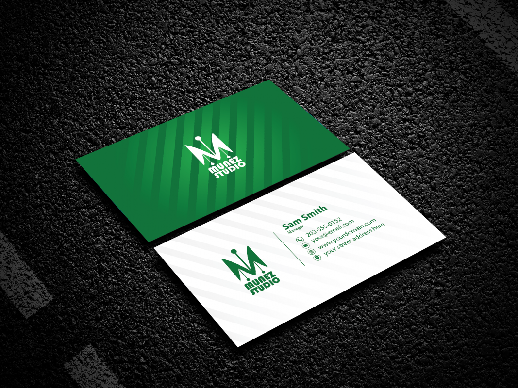 BUSINESS CARD DESIGN BUNDLE - Munez Studio