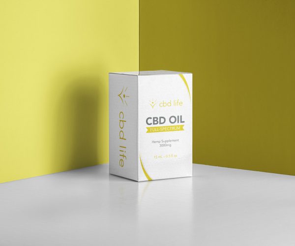 CBD oil packaging design